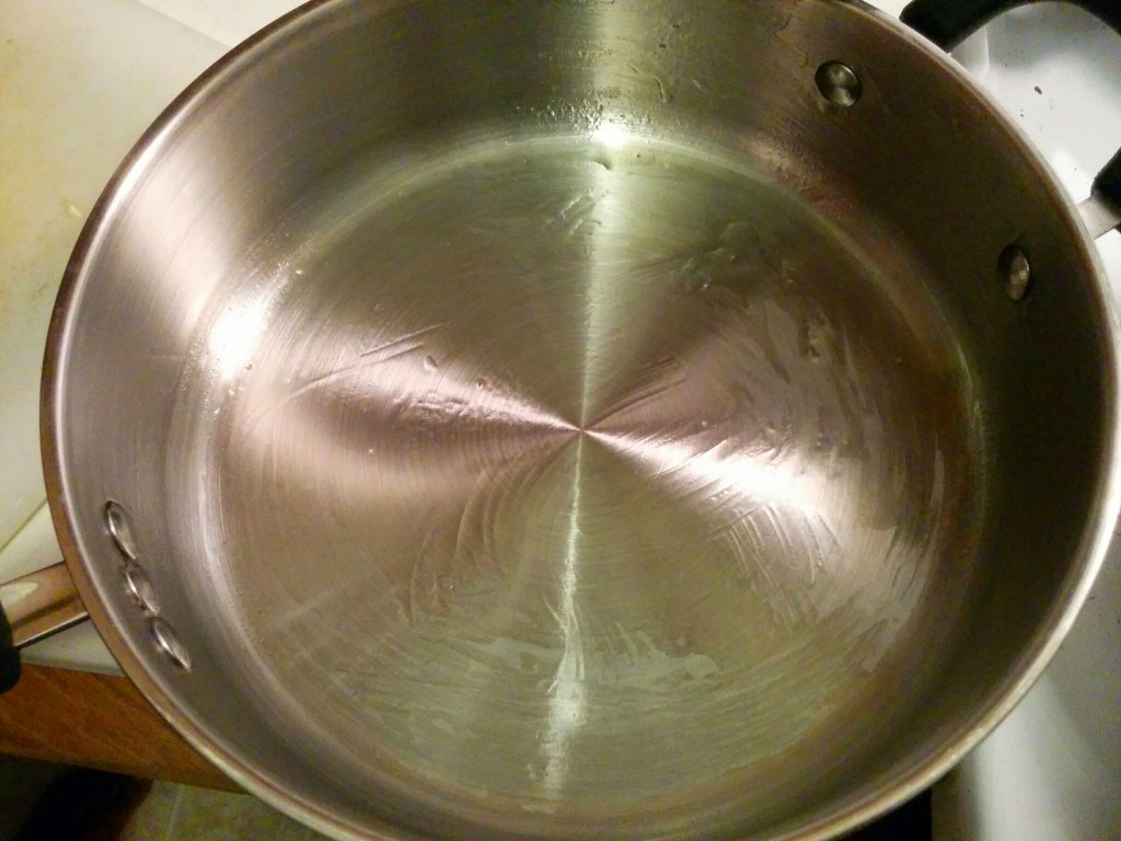 greased pan