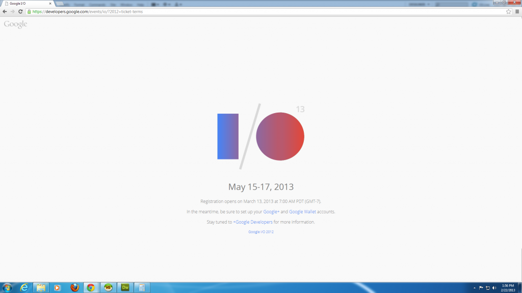 google io registration dates